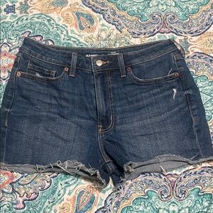 Old Navy Dark Blue Jean Shorts